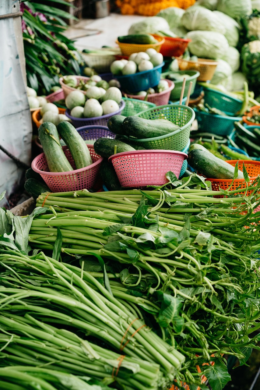 Farm stall WhatsApp business page showing seasonal produce and ordering