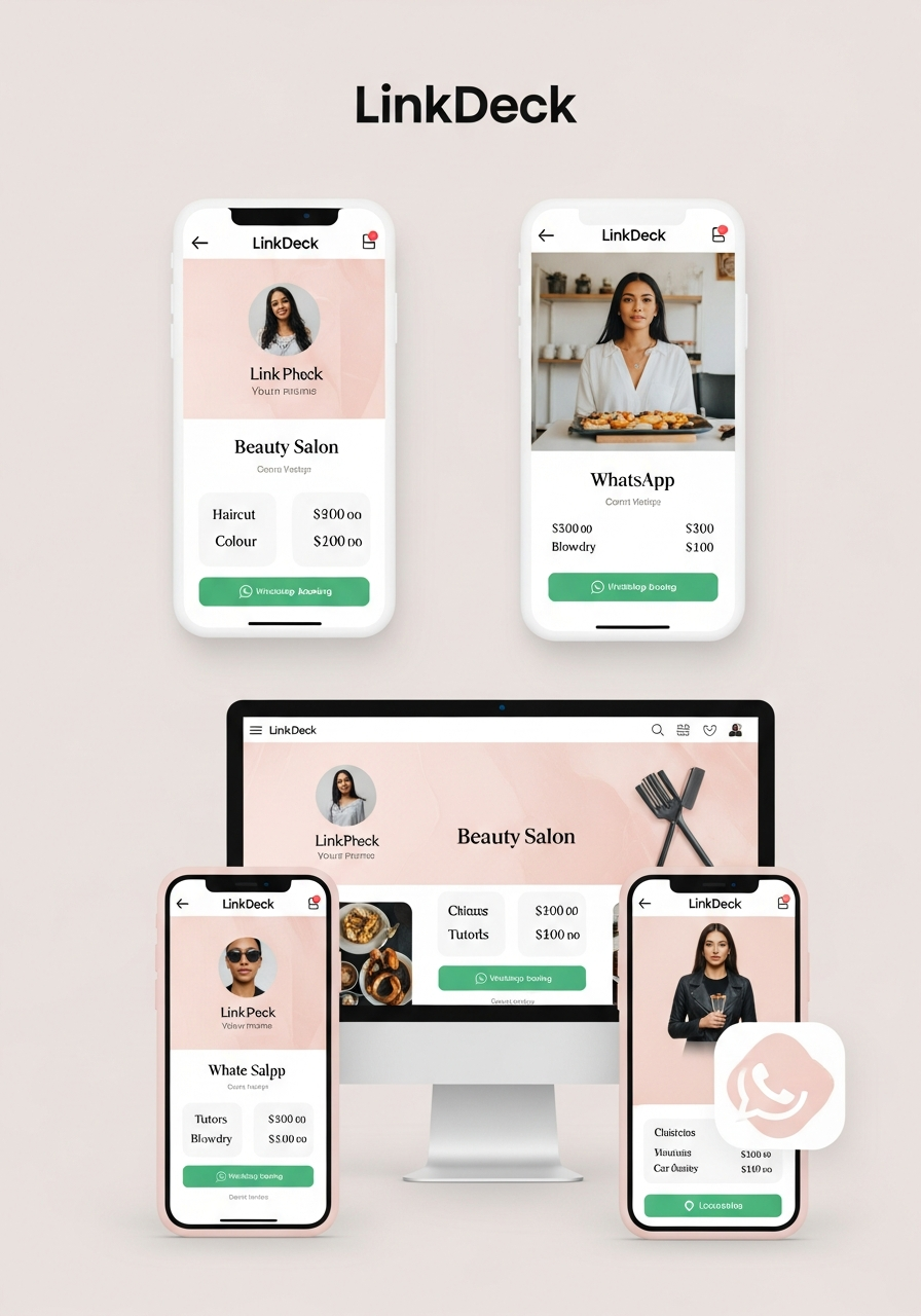Beauty salon template